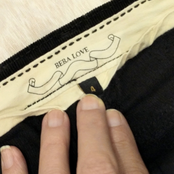 BEBA LOVE corduroy pants black - Picture 4 of 7